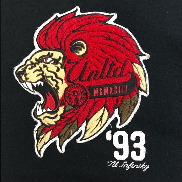 Embroidered Pullover Crewneck Ecko Lion Design Size 3XL ($50) - Picture 4 of 4